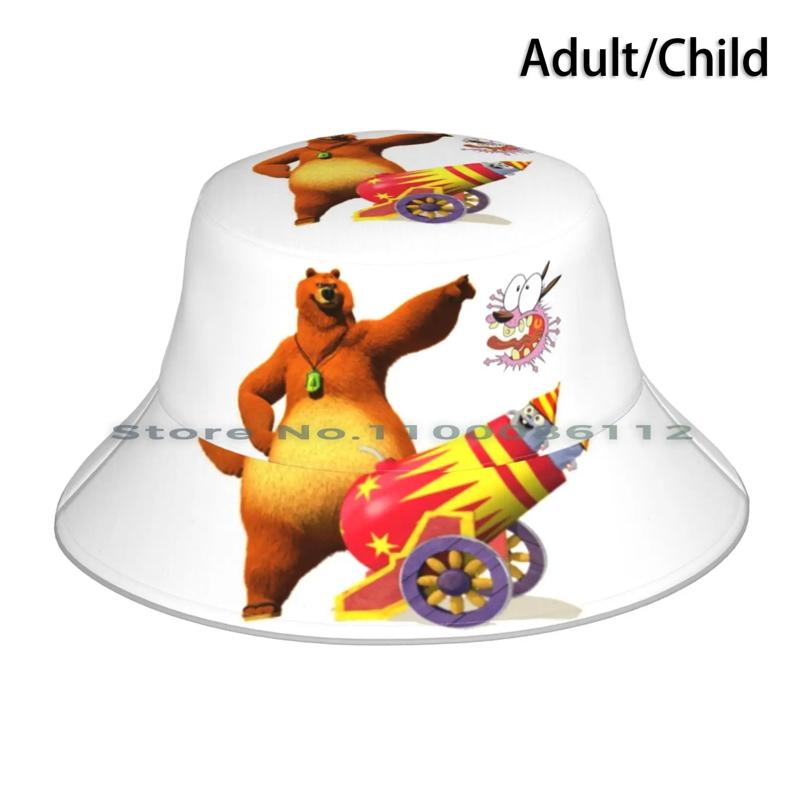 Grizzy E Lemmings & Course Cappello Da Pescatore Berretto Da Sole Kindergarten Toddler Grizzy E Lemmings Toddler Grizzly Bear Toddler Grizzy