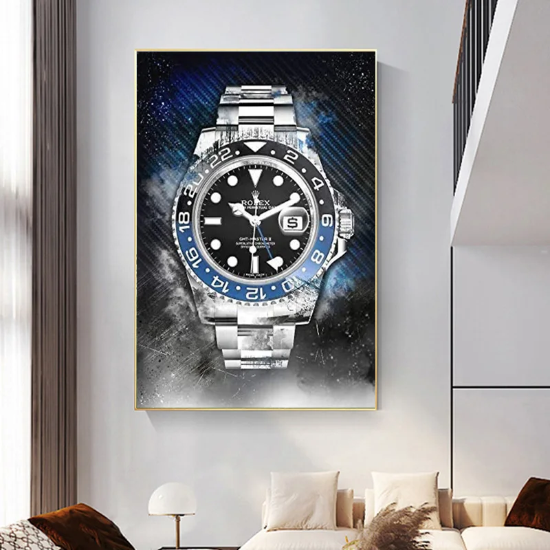 Dipinti Su Tela Opera D'Arte Da Parete Hd Art Print Poster Rolex Orologi Modulare Wall Art Picture For Bedroom Living Room Home Decor
