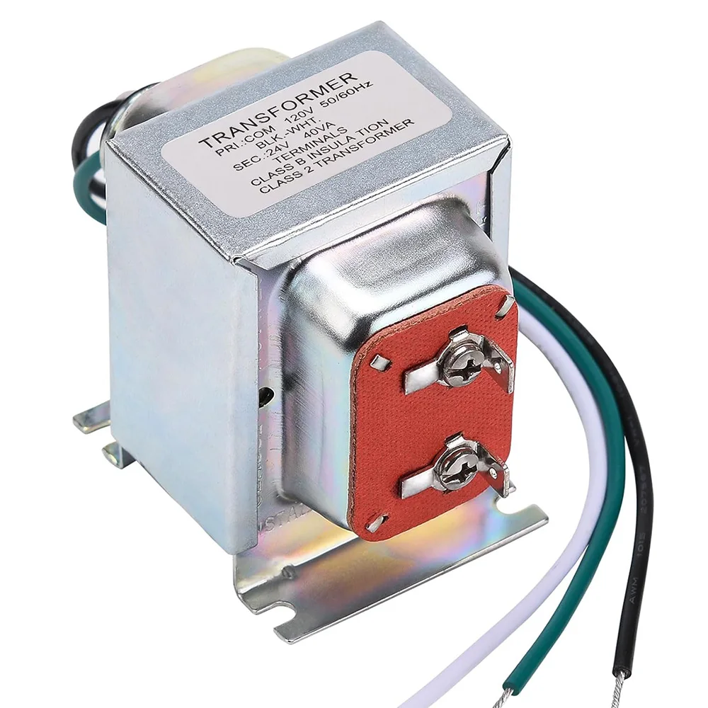 Termostato 24V 40Va E Trasformatore Campanello, Alimentatore Compatibile Con Termostato Nest, Ecobee, Sensi E Honeywell