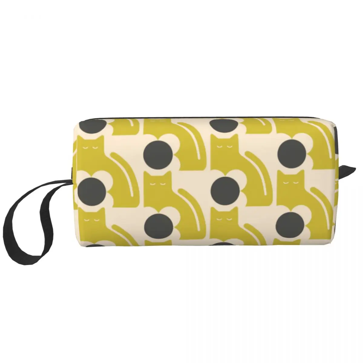 Travel Poppy Cat Orla Kiely Pattern Borsa Da Toilette Trucco Cosmetic Organizer Donna Beauty Storage Bags Dopp Kit Case Box Gifts