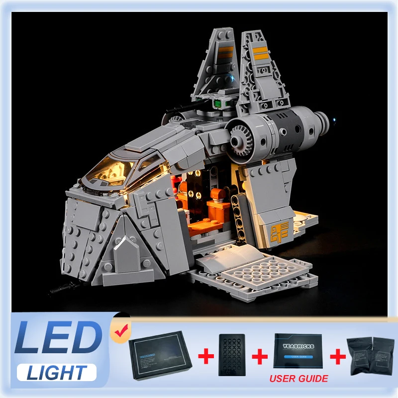 Led Light Compatibile Lego 75338 Tave On Ferrix (Solo Luce A Led, Senza Blocchi Di Costruzione)