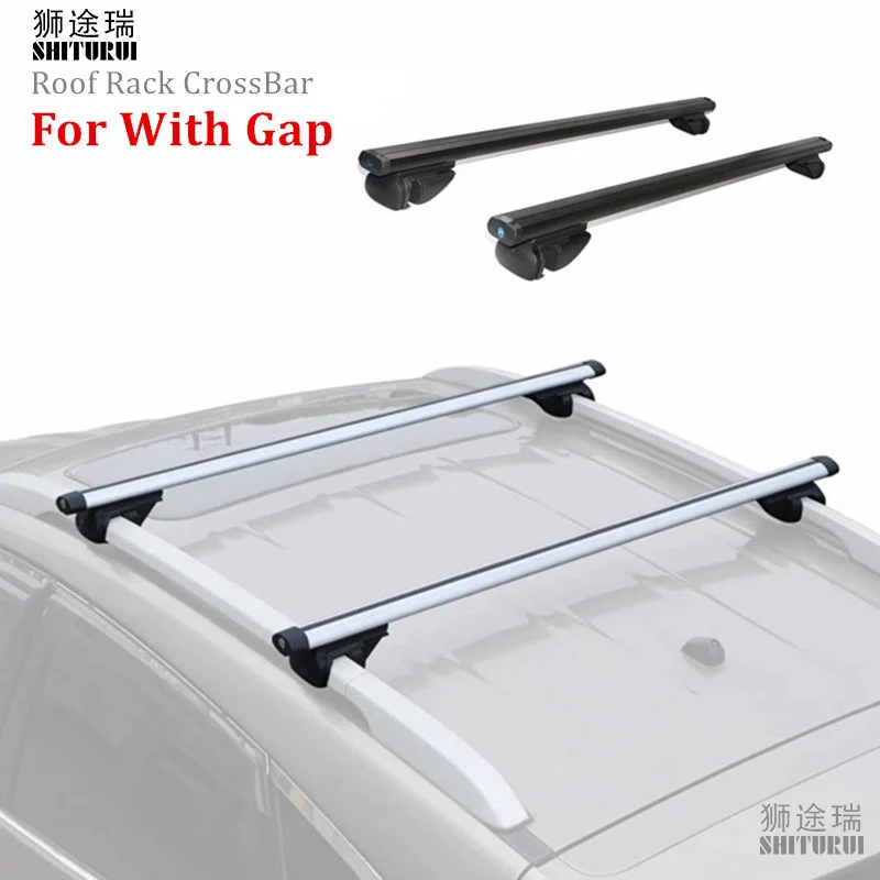 Shiturui 2 Pcs 120 O 135 Centimetri Universale Si Adatta Auto Con Originale Portapacchi Suv Tetto Cremagliera Traverse Per Kayak Cargoline Snowboard