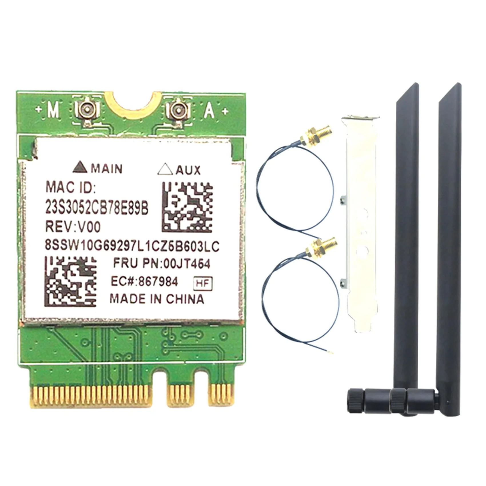 Rtl8821Ae Scheda Di Rete A Doppia Frequenza M.2 Ngff 2230 Scheda Di Rete Wireless Modulo Wifi Adattatore Per Scheda Di Rete