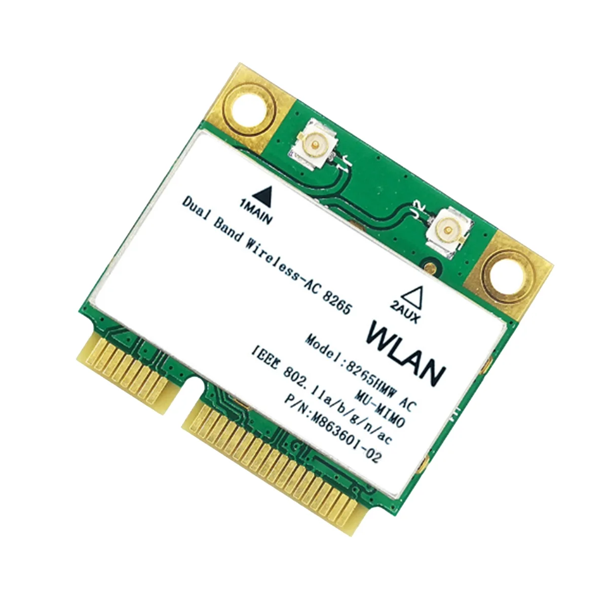 1200M Wifi Wireless Lan Dual Band 2.4G 5Ghz Bluetooth 4.2 Adattatore Lan Wireless Gigabit Per Win7 Win8 Win10 Linux 8265Hmw