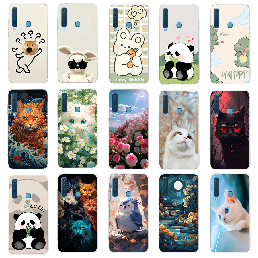 4 Per Galaxy A9 2018/A9 Pro 2016/A9 Pro 2019/M53/M54 Custodia Tpu Custodia Protettiva In Silicone Morbido