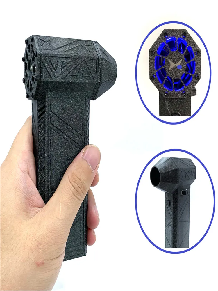 Ventilatore Ricaricabile Turbo Fan Max 110000 Rpm 45 M/S Motore Brushless Ventilatore Turbo Jet Ventilatore Portatile Ventilatore Elettrico
