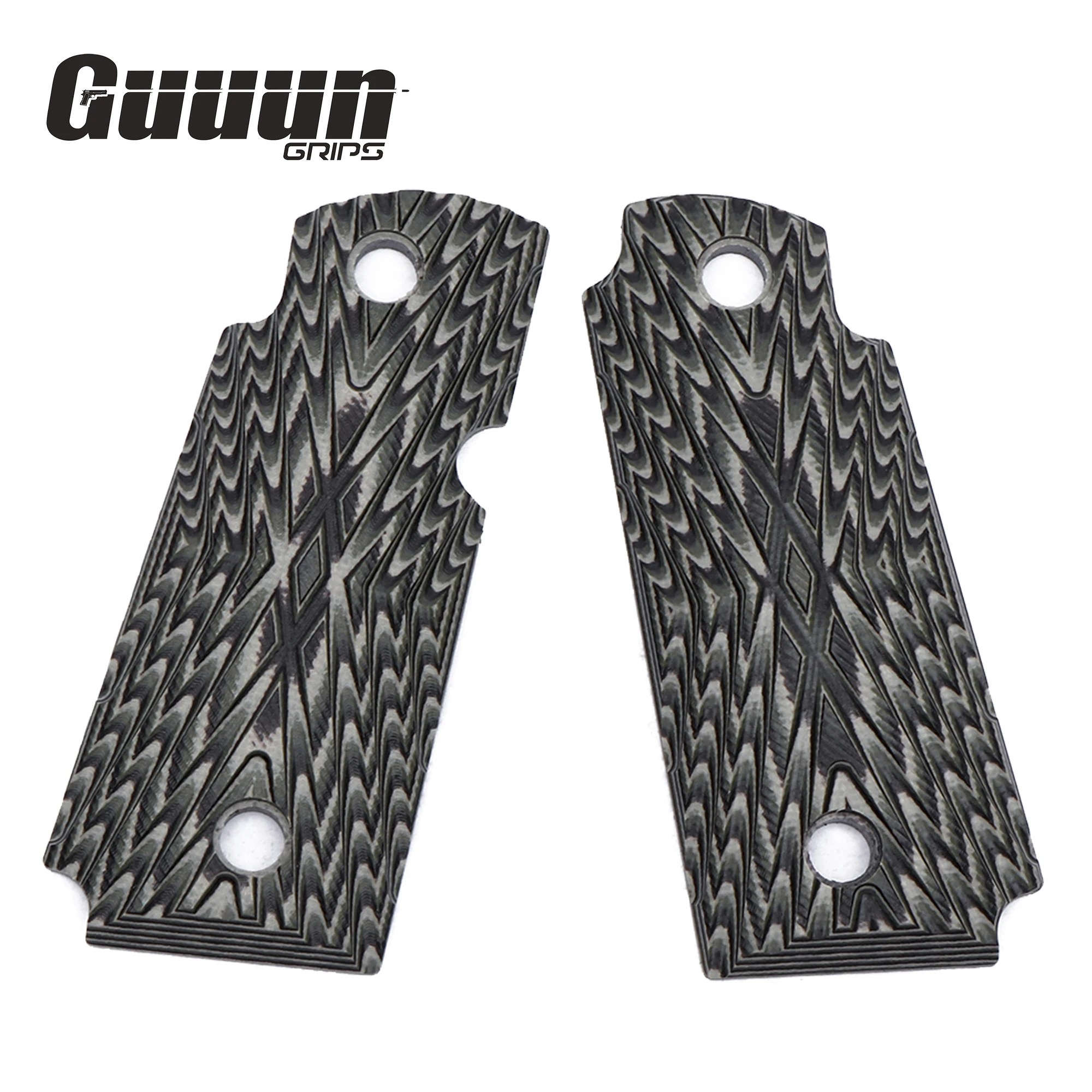 Guuun Kimber Micro Carry 380 Impugnature Acp G10 Con Ambi, Struttura Ops