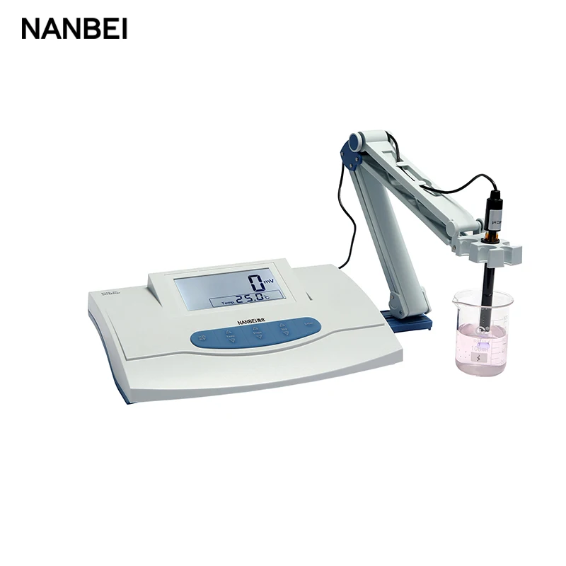 Phs-3C Benchtop Test Cosmetico Qualità Dell'Acqua Temperatura Analitica Olio Di Formaggio Carne Suolo Urina Sangue Misuratore Di Ph Digitale Prezzo