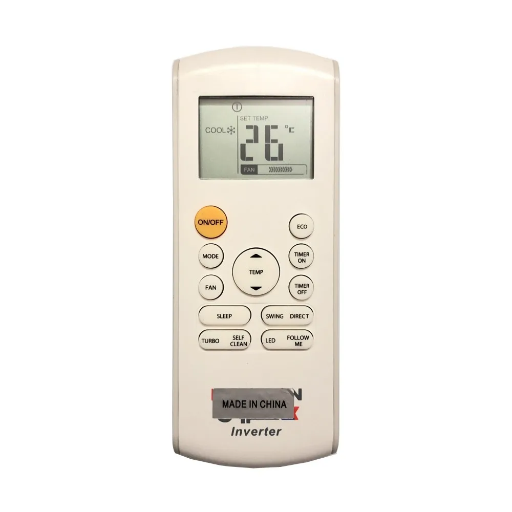 Nuovo Telecomando Più Venduto Adatto Per Condizionatore D'Aria Midea Mrcool Pioneer Rg57A6/Bgefu1 Rg57D/Bge Rg57B/Bge Rg57B2/Bge