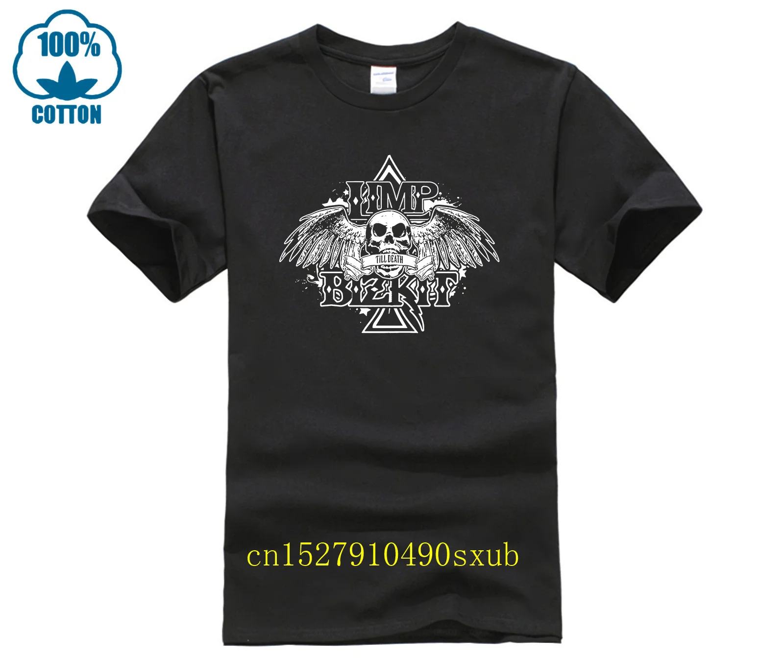 Zoppo Bizkit Chocolate Starfish E The Hot Dog Aromatizzato Water Album T-Shirt Taglia Asiatica