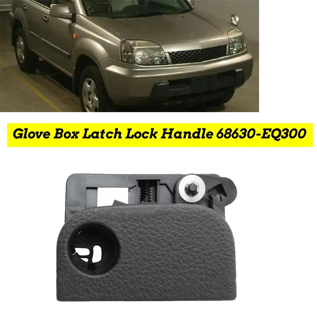 Maniglia Della Serratura Del Fermo Della Scatola Del Guanto Dell'Automobile 68630-Eq300 Per Nissan X-Trail T30 2001-2006 Gruppo Coperchio Della Serrat