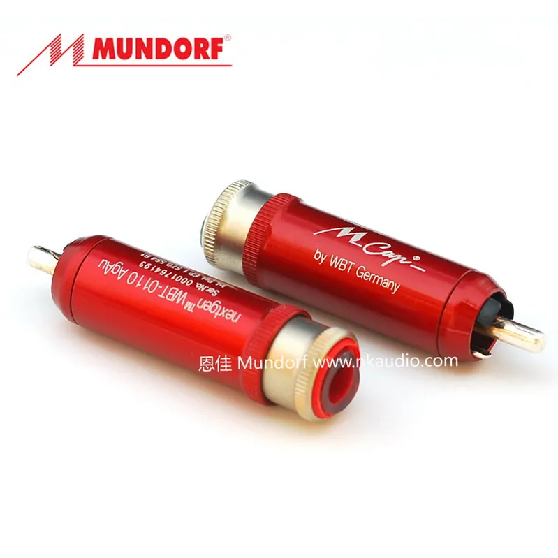 Mundorf Mcap Nextgen Wbt-0110Agau Oro Argento Lega Rca Plug Accessoire Voiture