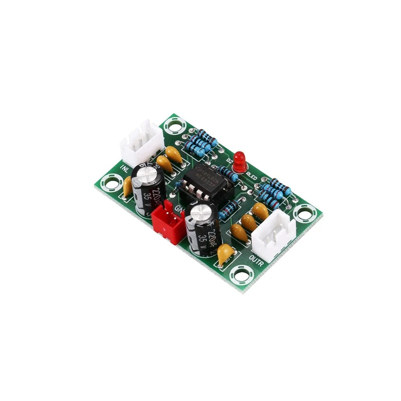 5X Mini Preamp Op Amp Modulo Amplificatore Dual Channel Ne5532 Preamplificatore Scheda Tono 5 Volte Ampia Tensione 12-30V