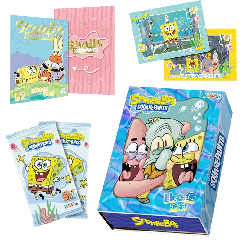 Spongebob Squarepants Scheda Periferica Anime Giapponese Collector Edition Card Spongebob Squarepants Edizione Limitata Giocattoli Regali