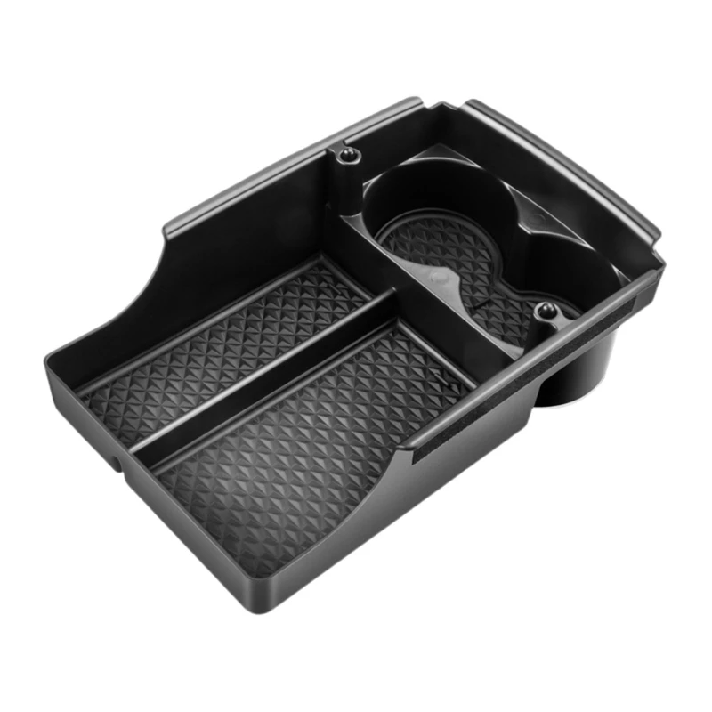 Vassoio Portaoggetti Per Bracciolo Cassetto Portaoggetti Accessori Auto Con Portabicchieri Dropship