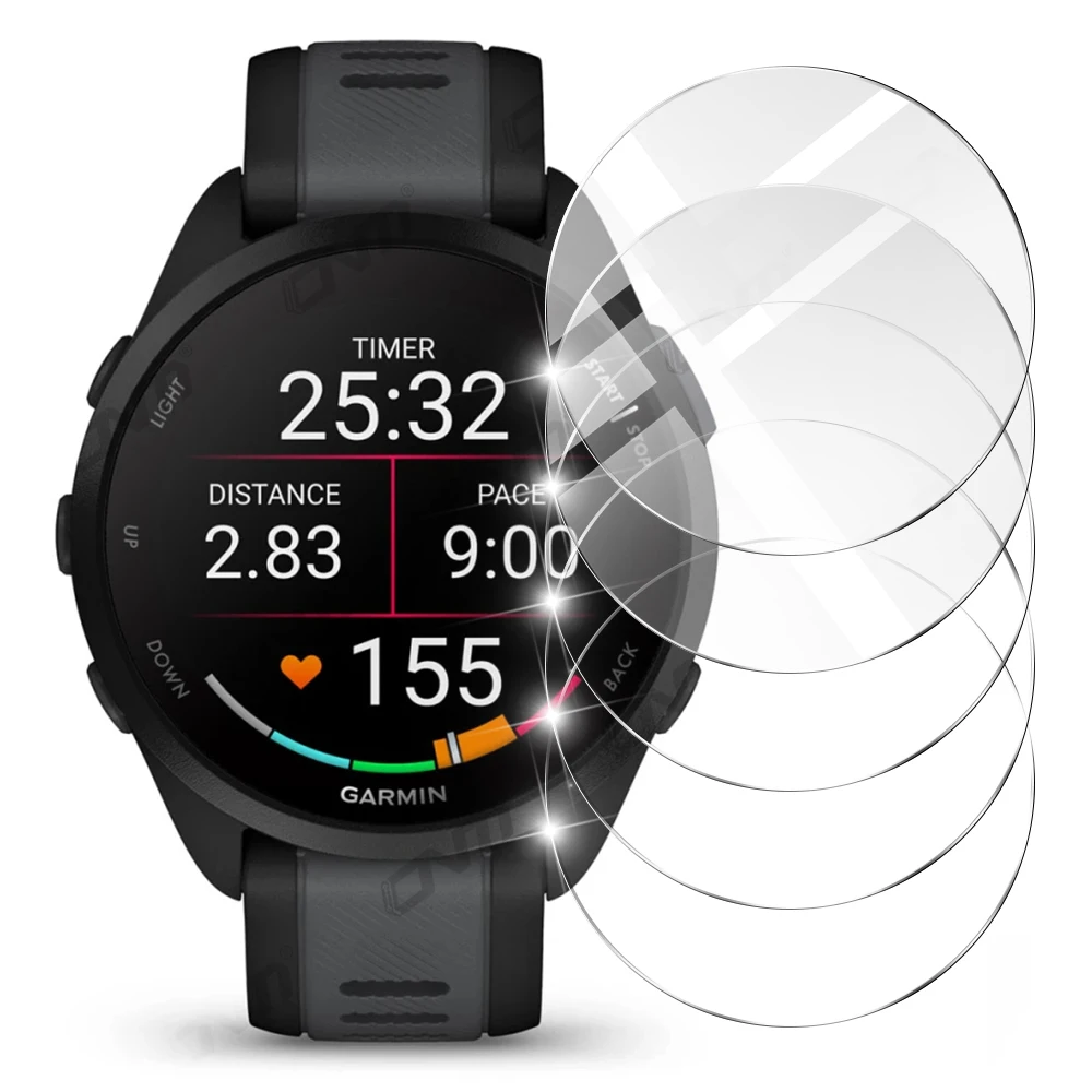 Pellicola Salvaschermo Per Garmin Forerunner 165 Protezione In Vetro Temperato Musicale Per Garmin Forerunner 165 Pellicola In Vetro Antigraffio