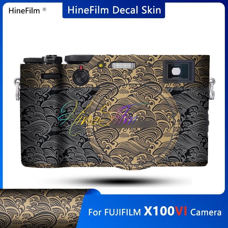 X100Vi Skin Camera Sticker Copertura Avvolgente Antigraffio Per Fujifilm X100 Vi Pellicola Protettiva X100 Vi Custodia Protettiva Per Fotocamera
