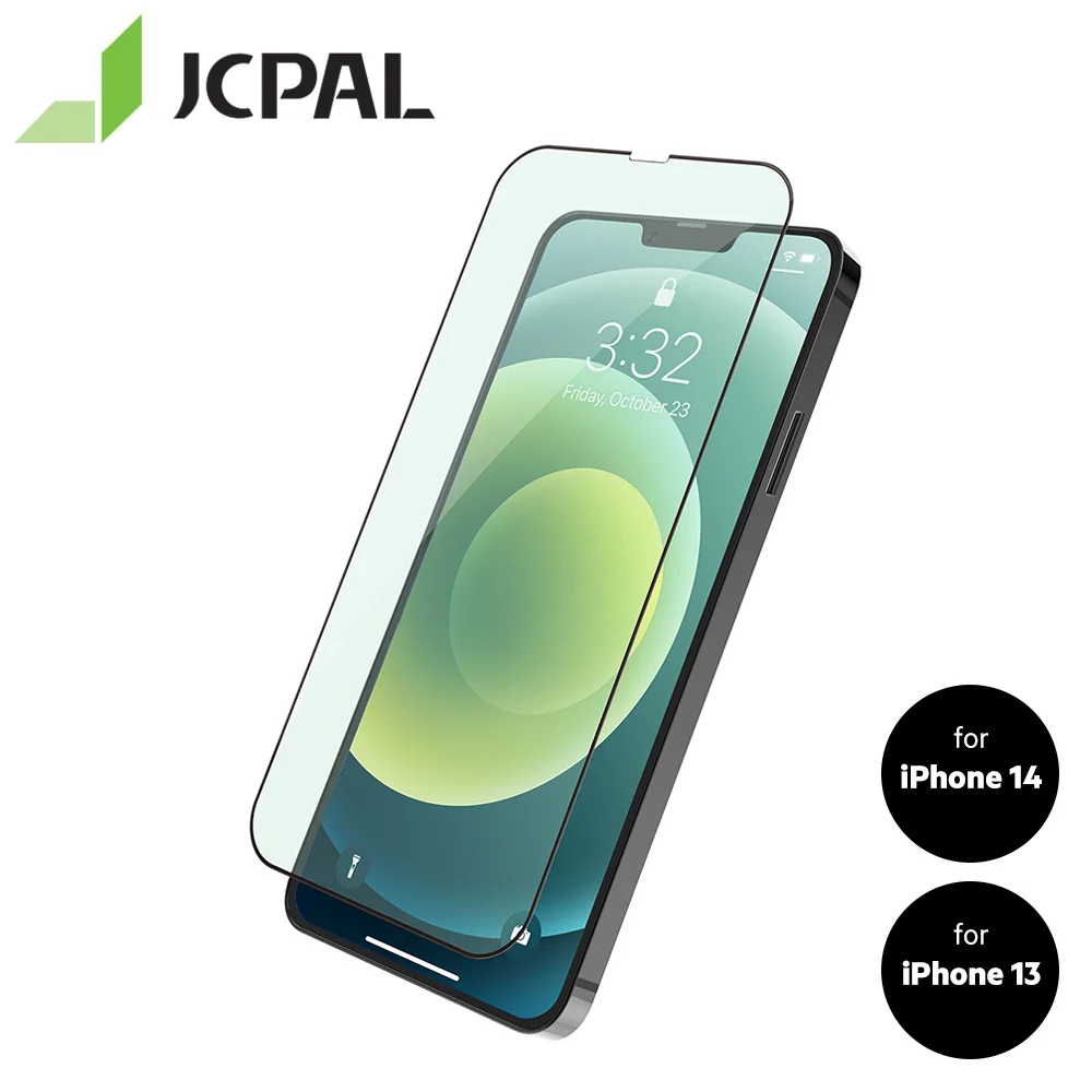 Jcpal Preserver Anti Blue Light Screen Protector Anti Blue-Ray Per Iphone 14 Plus Iphone 13 Pro Max Mini Con Confezione Al Dettaglio