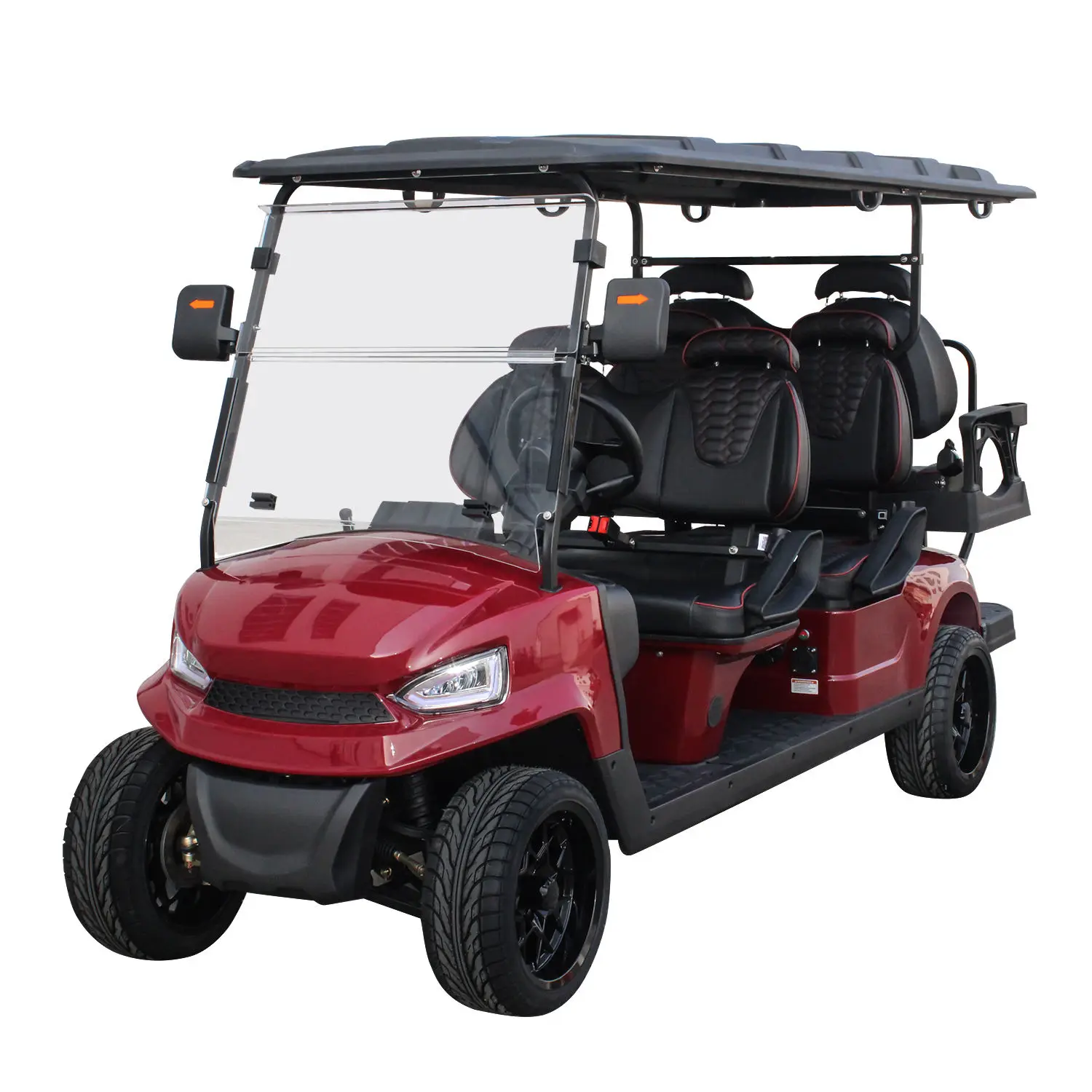 Batteria Al Litio Motore A Corrente Alternata Rainbow Factory Batteria 4 Ruote Freno Golf Push Cart Caccia Fuoristrada Carrello Da Golf Elettrico Ad A
