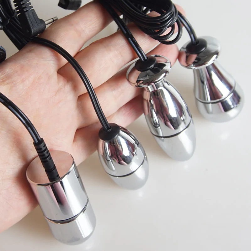 Tappi Di Testa Anali Elettroshock, Elettroshock, Elettrosessuale, Uova Di Salto Antiurto Elettriche, Vibratore Dildo Estim E Stim, Giocattoli Sessuali
