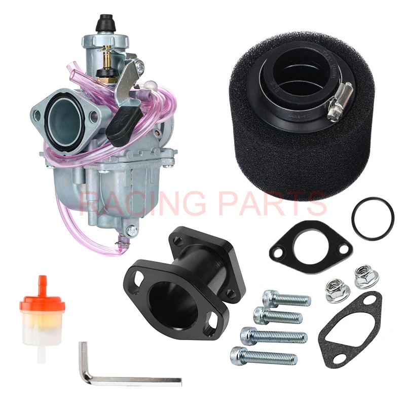 Mikuni Vm22 Carburatore Pz26 26Mm Carb Performance Collettore Tubo Di Aspirazione 38Mm Kit Filtro Aria Per 125 140 150 160Cc Dirt Pit Bike