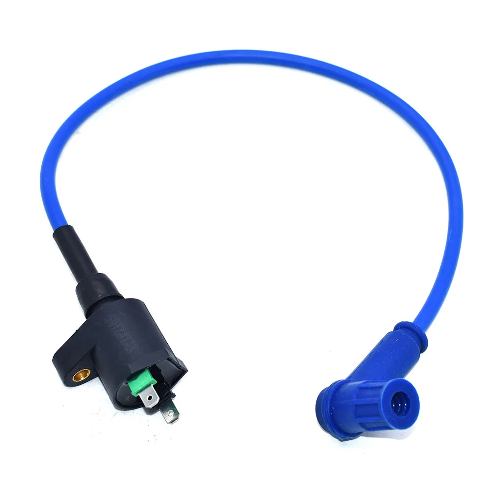 Bobina Di Accensione Da Corsa Ad Alte Prestazioni Blu 12V Per 50 70 90 110 125 140 150 160Cc 170Cc 180Cc Pit Dirt Bike Crf50 Ssr Thumpstar