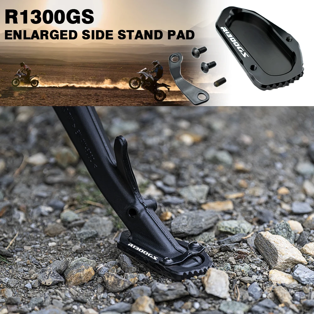 Per Bmw R1300Gs 2023 2024 2025 Accessori Moto Cavalletto Cnc Cavalletto Laterale Ingranditore Pad R 1300Gs Nuovo