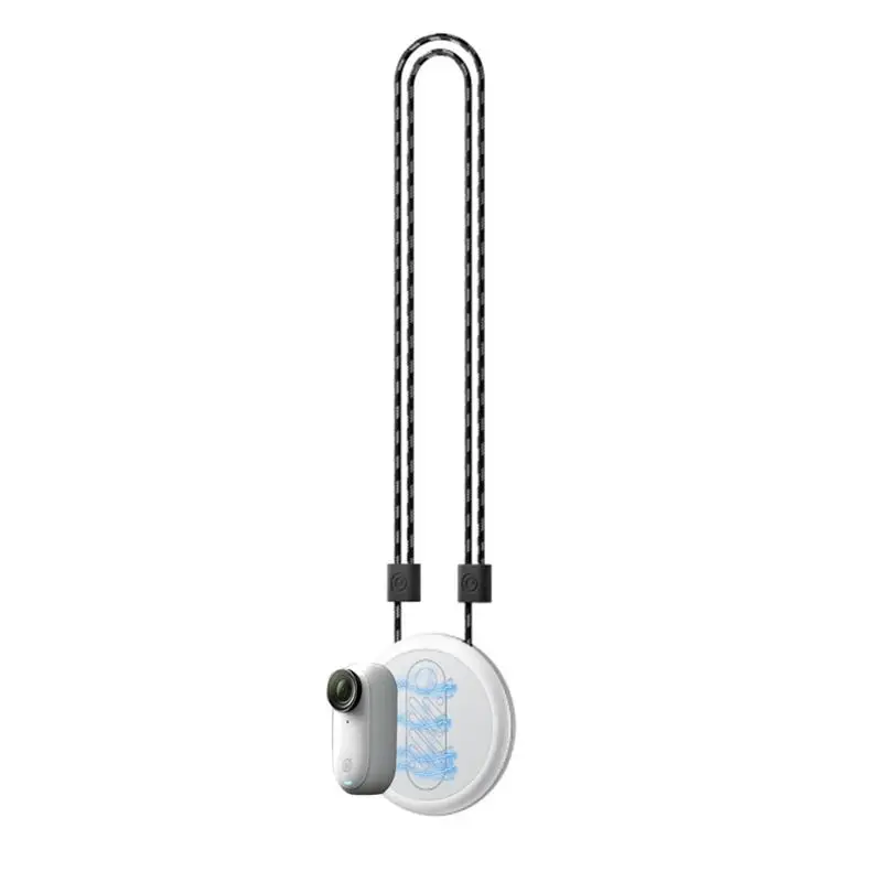 Action Camera Neck Lanyard Quick Release Collana Cordino Fotocamera Neck Strap Magnetic Chest Mount Per Insta360 Go 3 Camera