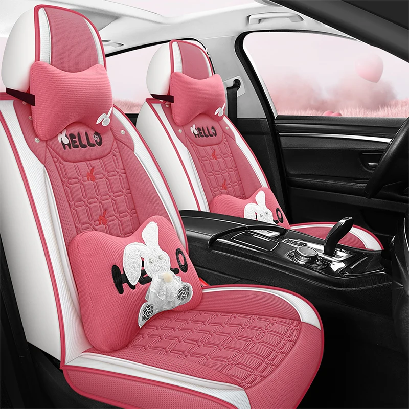 Qx.Com Coprisedile Auto Completo In Fibra Di Lino Per Kia K9 Sorento Ceed Xceed Telluride K5 Stinger Carnivalev6 Stinger Carens Seltos