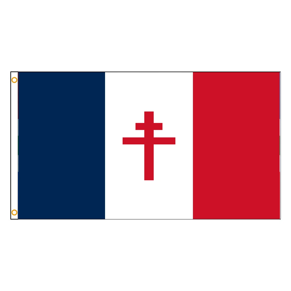 Flagland 90X150Cm Free France Ensign National Flag