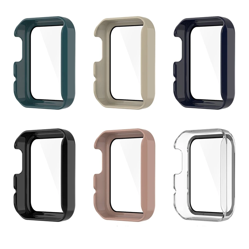Per Xiaomi Mi Watch Lite /Redmi Watch Watch Screen Protector Case Watch Pellicola Temperata Smart Watch Custodia Protettiva