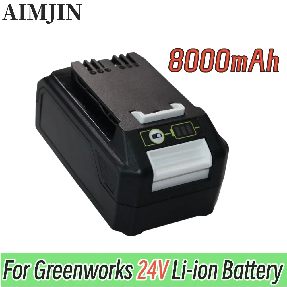 24V 8000Mah Per Batteria Agli Ioni Di Litio Greenworks (Per Batteria Greenworks Cordless Tools) Il Prodotto Originale È 100% Nuovo Di Zecca