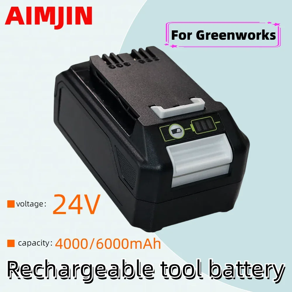 Batteria Al Litio Greenworks 24V Sostitutiva Oem Odm Di Alta Qualità Compatibile Con Greenworks 24V Cordless Tools
