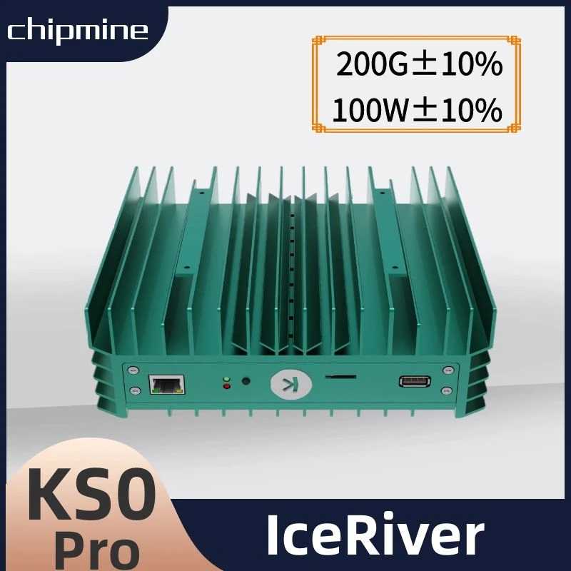 Iceriver Ks0 Pro Kaspa Special Commemorative Edition Miner Mining Con Psu