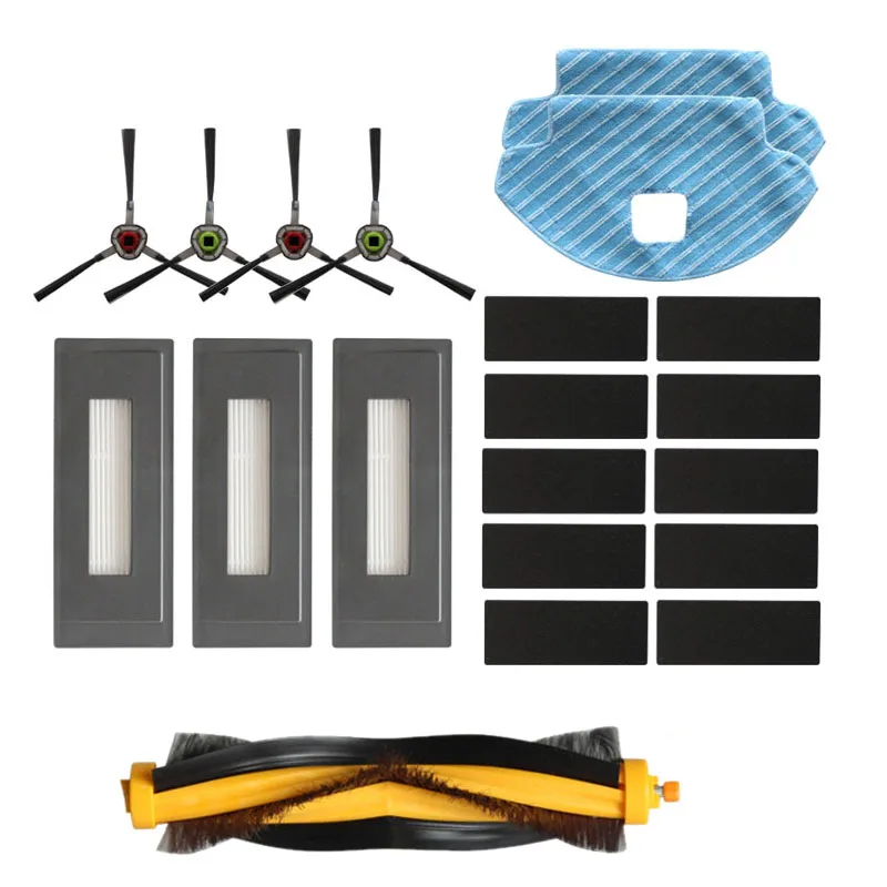Per Ecovacs Deebot Ozmo 930, Spazzola Laterale Principale, Filtro Hepa, Mop Straccio