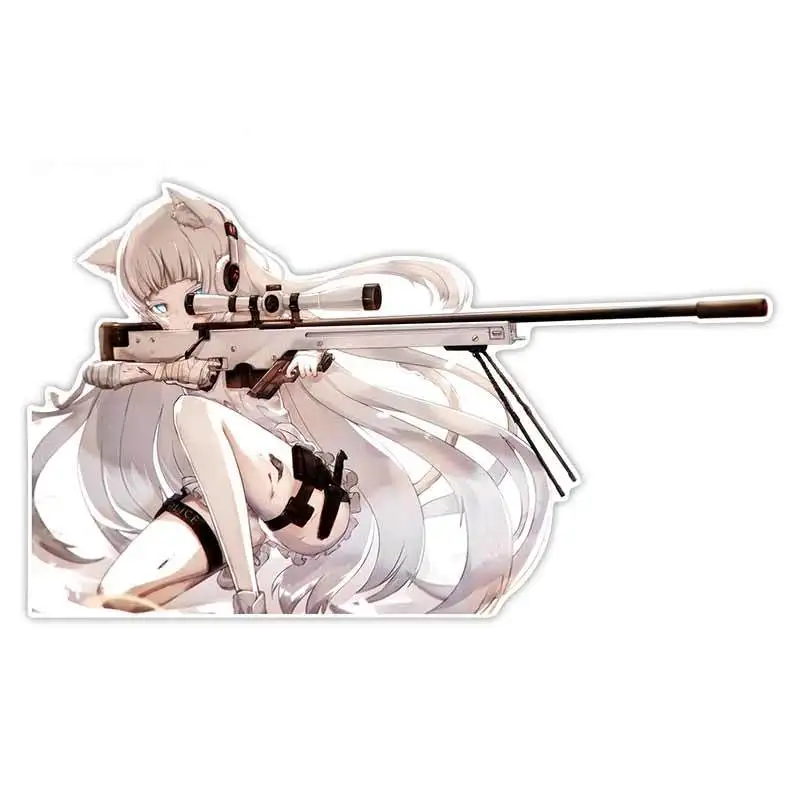 Tt For Anime Girls Frontline Car Stickers Windows Decal Vinile Antigraffio Protezione Solare Impermeabile Campervan Stickers Accessori