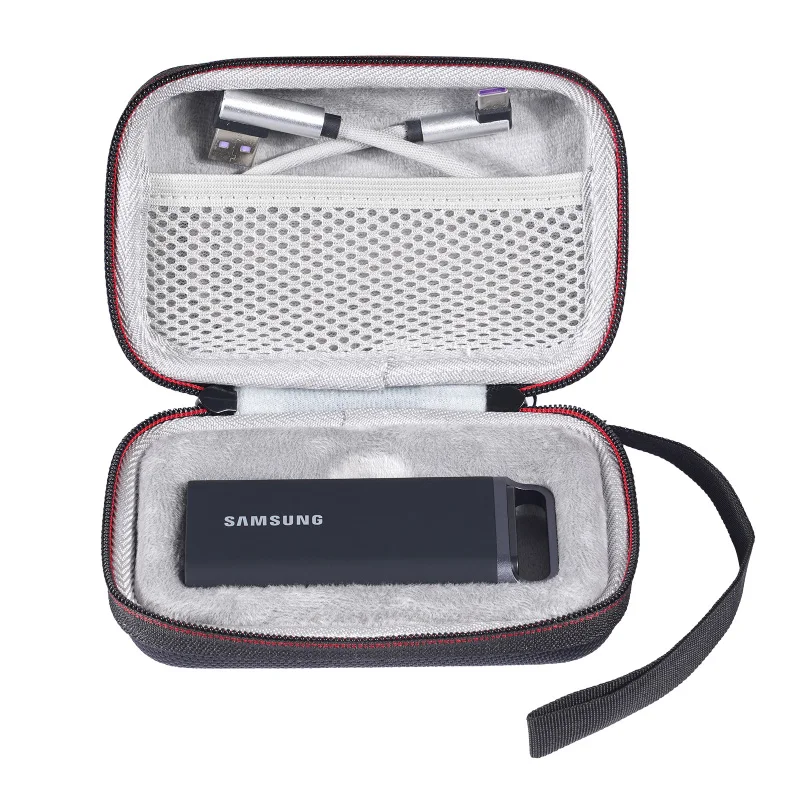 La Più Recente Custodia Rigida Da Viaggio In Eva Per Proteggere La Custodia Per Samsung T5 Evo Ssd Portatile 2Tb/4Tb/8Tb Unità A Stato Solido Esterna