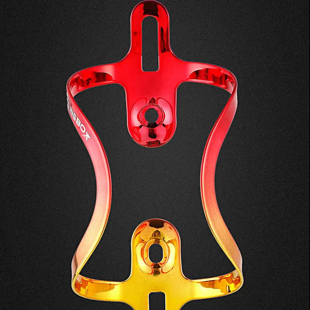 Electroplating  Hard Anti Rust Bike Water Bottle Mount Aluminum Alloy Bicycle Bottle Rack 360 Degree Wrapping   For Bicycle