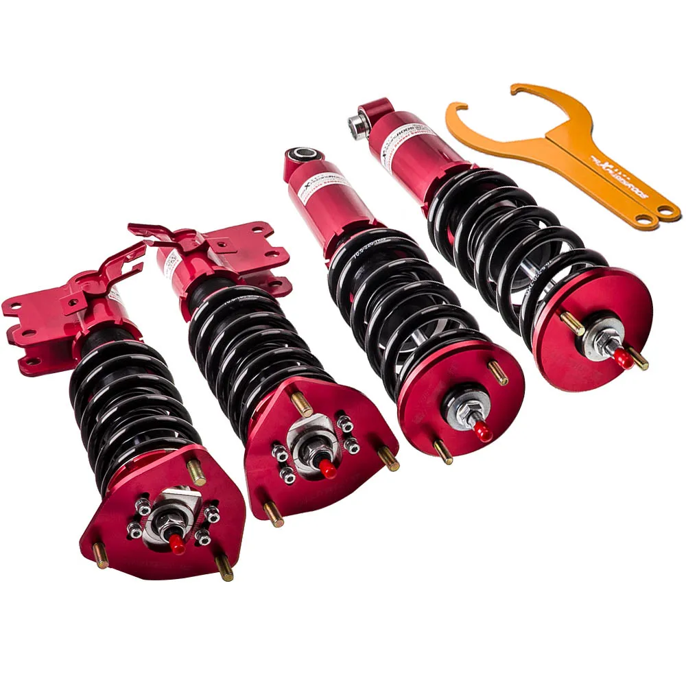 24 Vie Smorzamento Coilovers Regolabile Forza Per Nissan Silvia S13 180Sx 240Sx Coilovers Ammortizzatore Molla Elicoidale Puntone