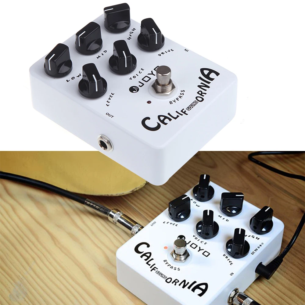 Joyo-Jf-15 Effector Pedale Distorsione Effetto Compressore California Sound Pedal Per Simulazione Mesa Boogie Mkii Amplificatore Pedali