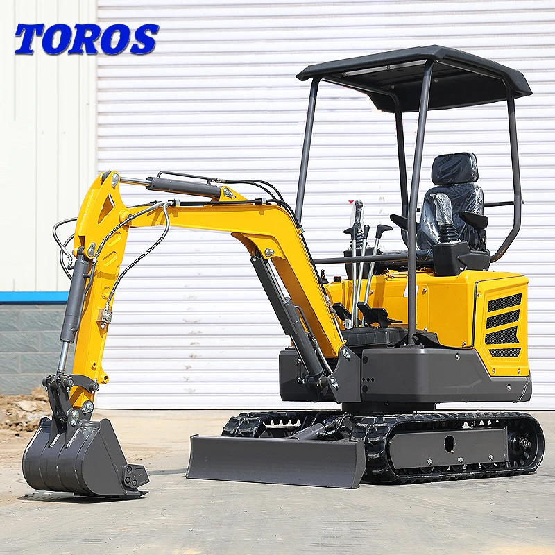Mini Escavatore Da 1.8 Tonnellate Produttore Multifunzionale Di Alta Qualità Miniexcavadora Consegna Veloce Micro Crawler Bagger Mini Escavatore