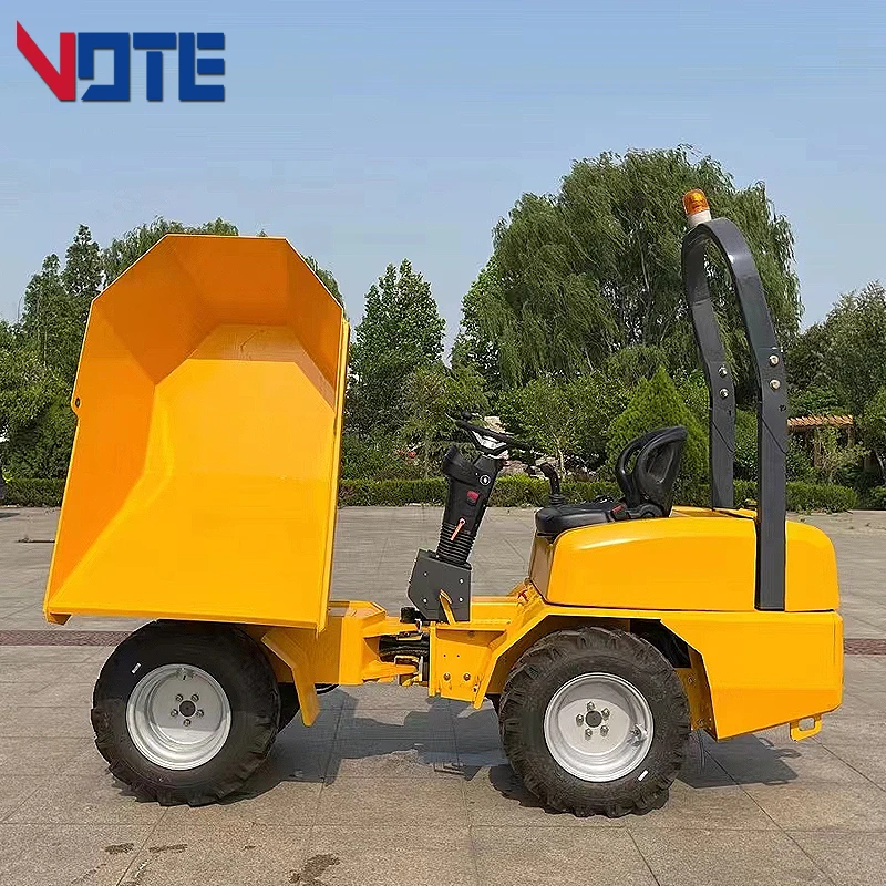 Mini Dumper 500Kg Avviamento Elettrico Mini Dumper Cingolato Mini Dumper Cingolato 800Kg 1 Ton 2 Ton 3 Ton Ce Epa