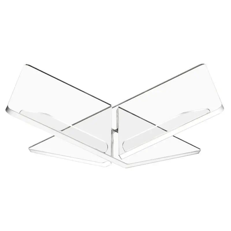 Supporto Per Libri In Acrilico Espositore A Forma Di X Per Riviste Di Ricette Di Libri Di Cucina Supporto Per Libri Di Fiabe Per Display Lettura Acces