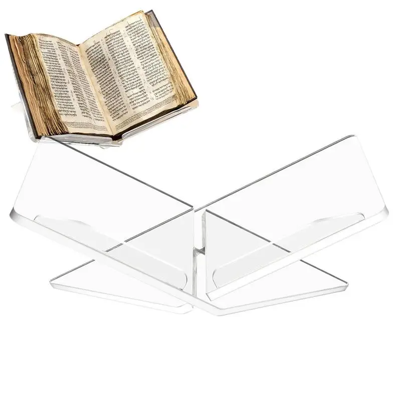 Supporto Per Libri In Acrilico Espositore Da Lettura Per Libro Di Cucina Menu Di Ricette Riviste Supporto Per Libri Di Fiabe Organizzatore Per Esposiz