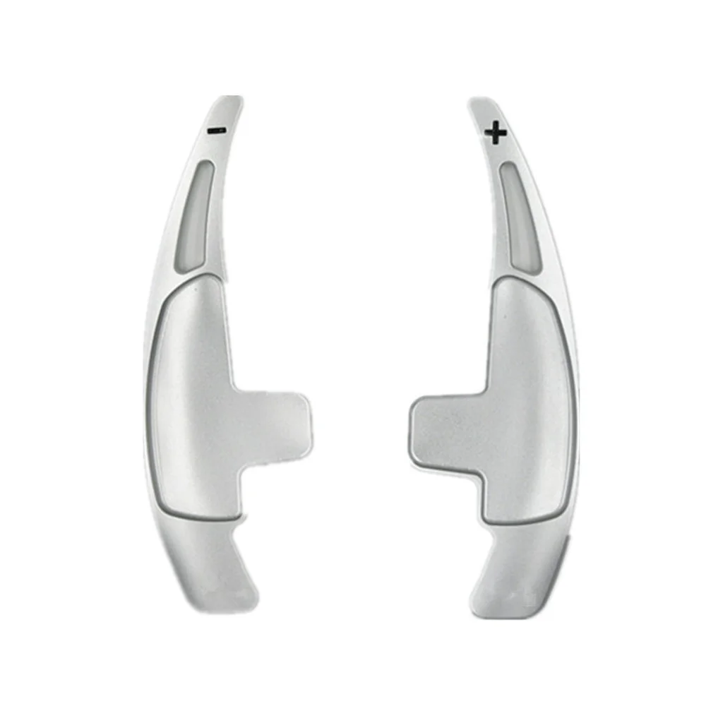 2Pcs Car Volante Paddle Extend Dsg Direct Shift Gear Paddle Extension Per Vw Tiguan Golf 6 Mk5 Mk6 Jetta Gti R20 R36