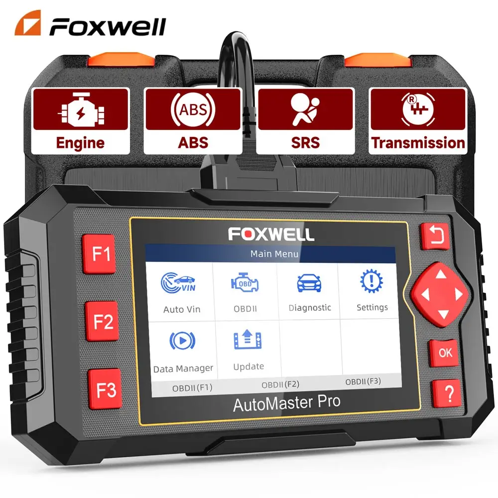Foxwell Nt604 Elite Obd2 Scanner Engine Abs Srs Strumenti Diagnostici Di Trasmissione Lettore Di Codici Obd 2 Scanner Automobilistico Auto Car Scan