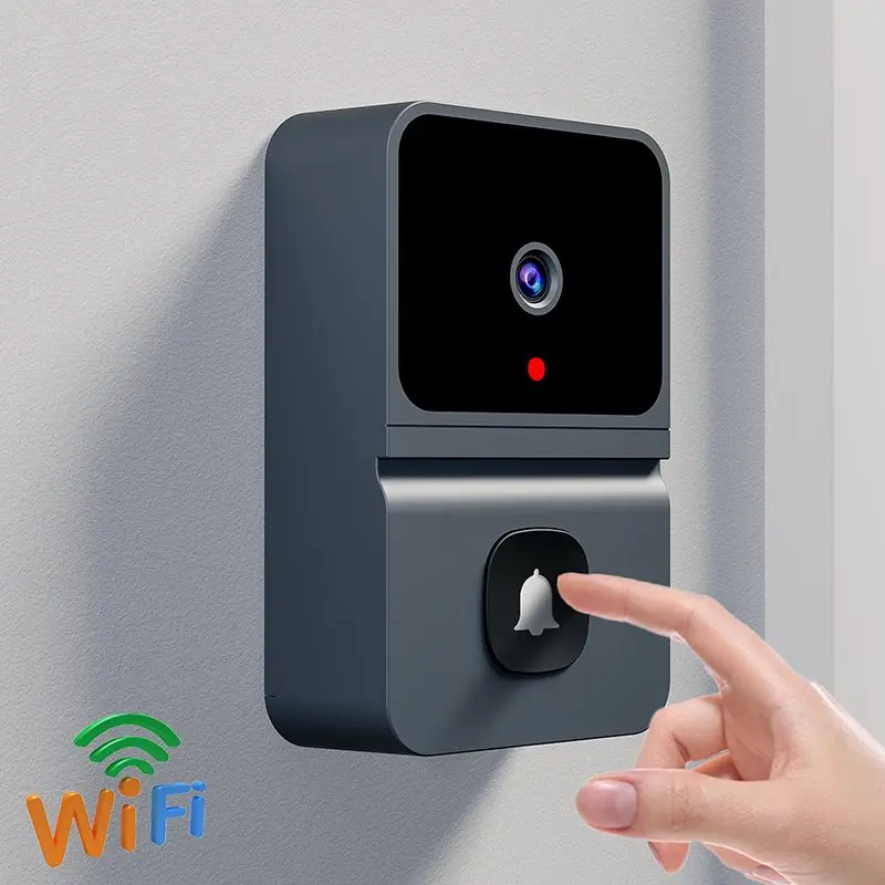 Wifi Video Campanello Smart Home Wireless Security Protection Camera Ring Campanello Citofono Visione Notturna Ricaricabile Kement App