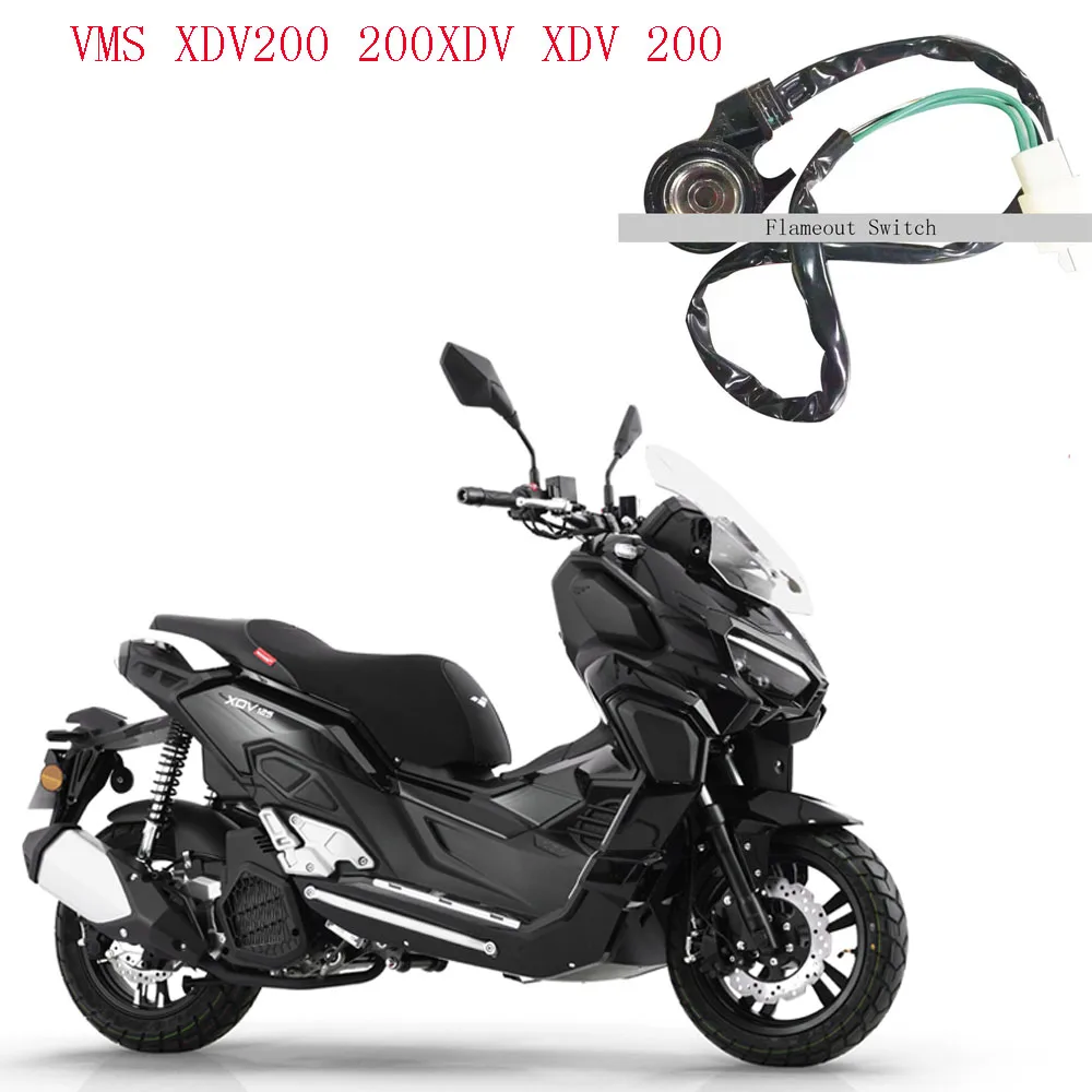 Nuovo Di Zecca Adatto Per Interruttore Di Spegnimento Moto Vms Xdv200 Adatto Per Vms Xdv200 200Xdv Xdv 200