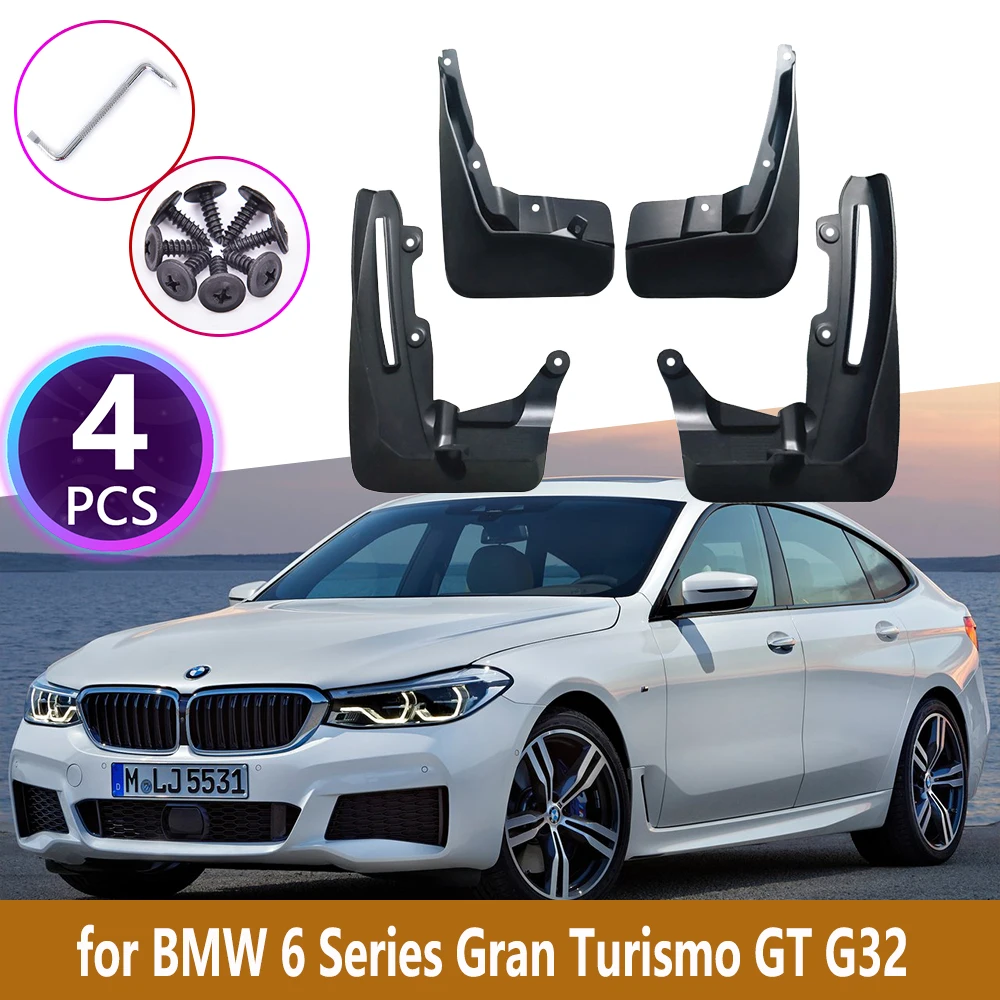 Anteriore Ruota Posteriore Parafanghi Per Bmw Serie 6 Gran Turismo Gt G32 2018 2019 Rivestimento Splash Mud Flaps Guardie Mudflap Accessori