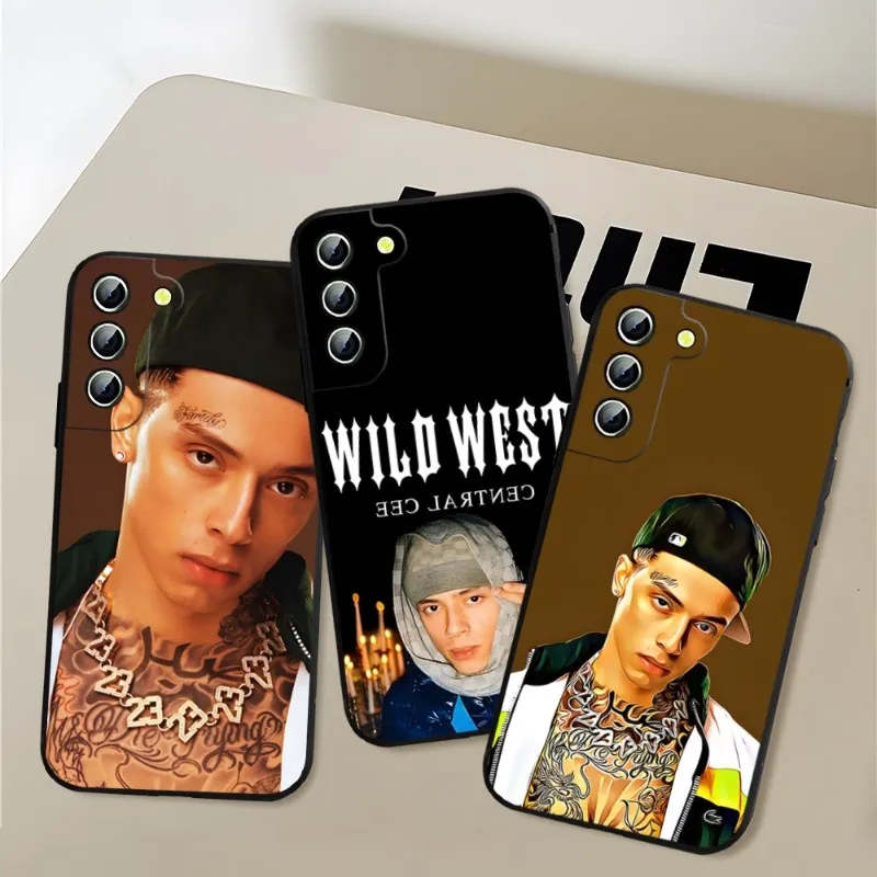Custodia Per Telefono Rapper Central Cee Uk Per Samsung S23 S21 S22 S30 S20 S9 S10 S8 S7 S6 Pro Plus Cover In Silicone Edge Ultra Fe Lite